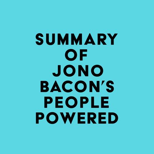 Summary of Jono Bacon's People Powered