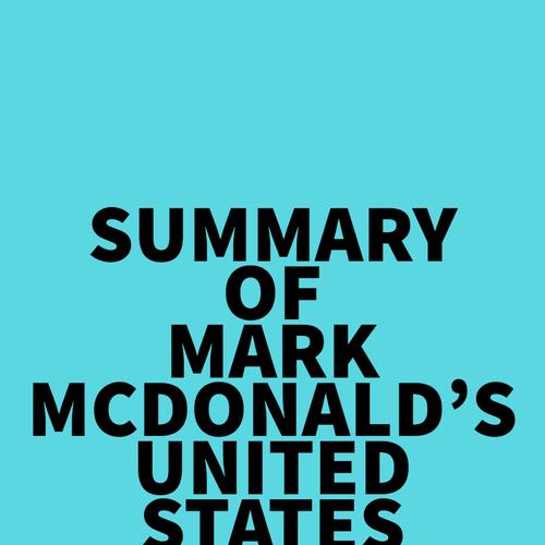 Summary of Mark McDonald's United States of Fear