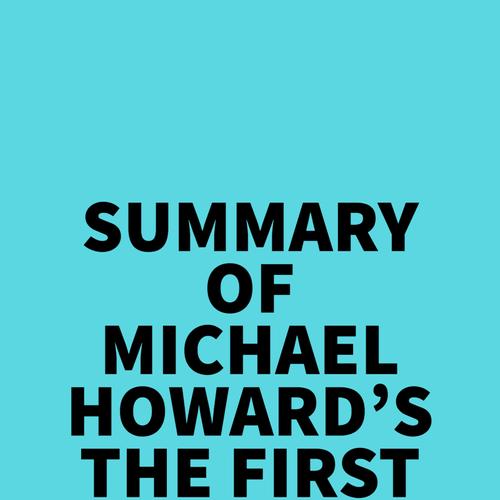 Summary of Michael Howard's The First World War