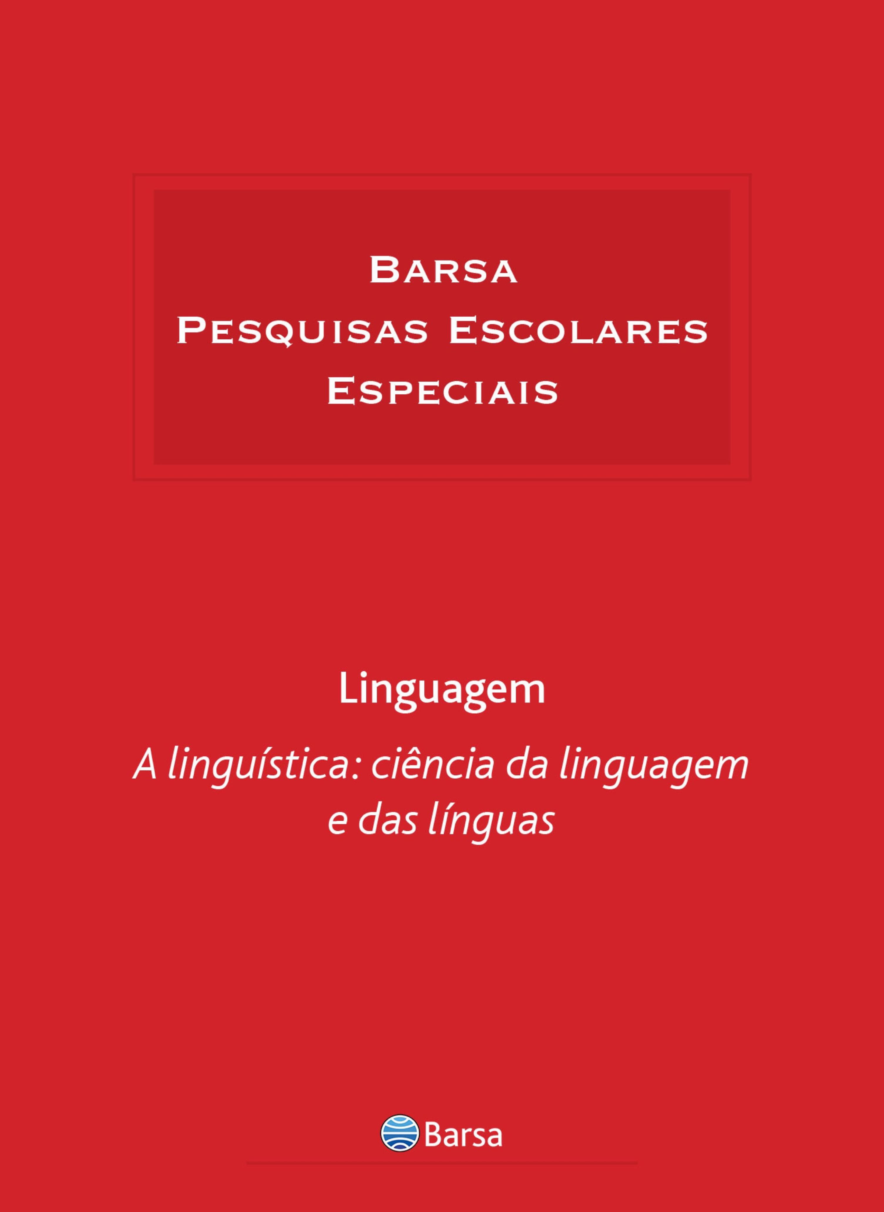 Temática - Linguagem - Linguística Ciência Linguagem Línguas