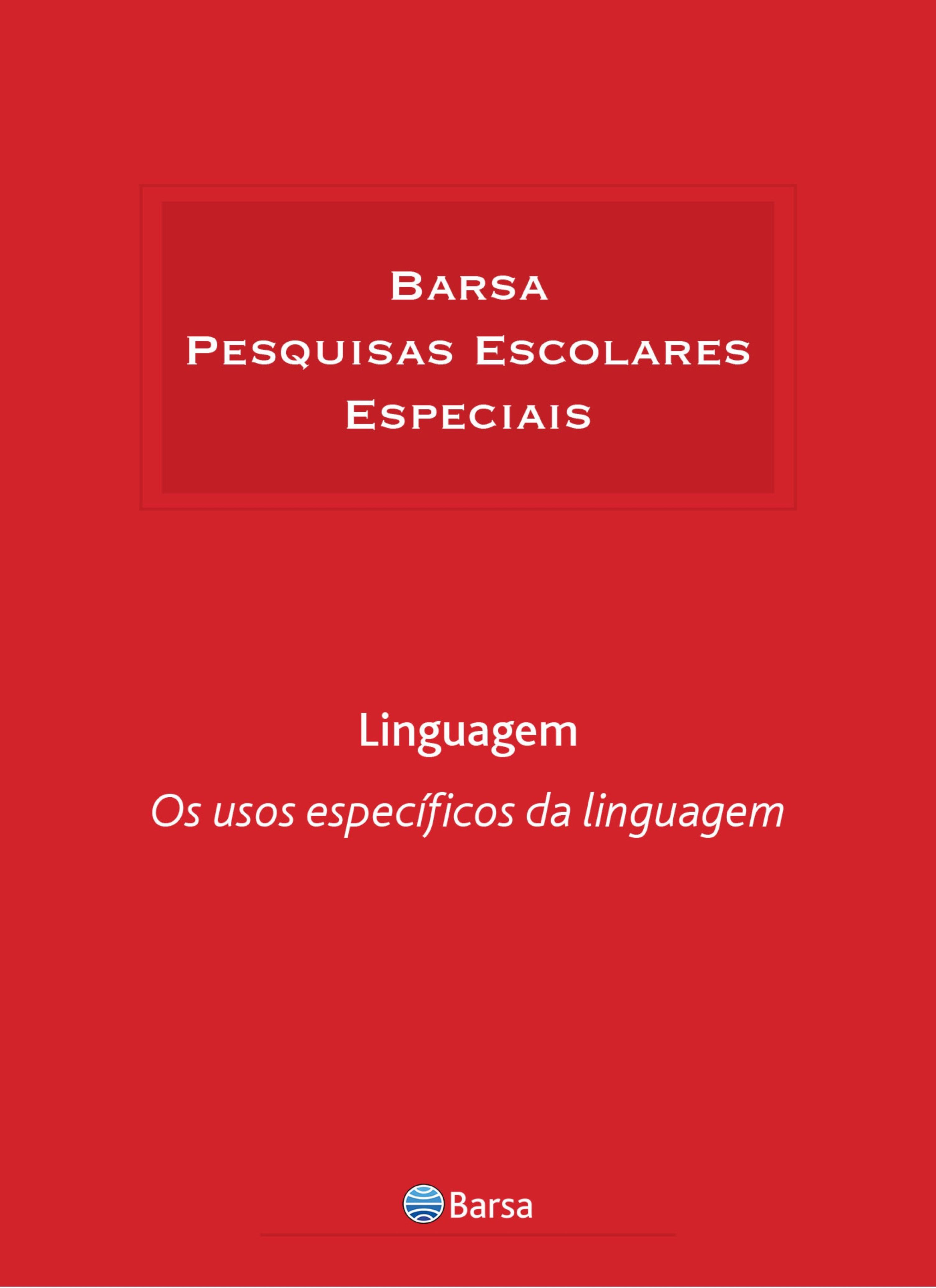 Temática - Linguagem - Usos Específicos Linguagem