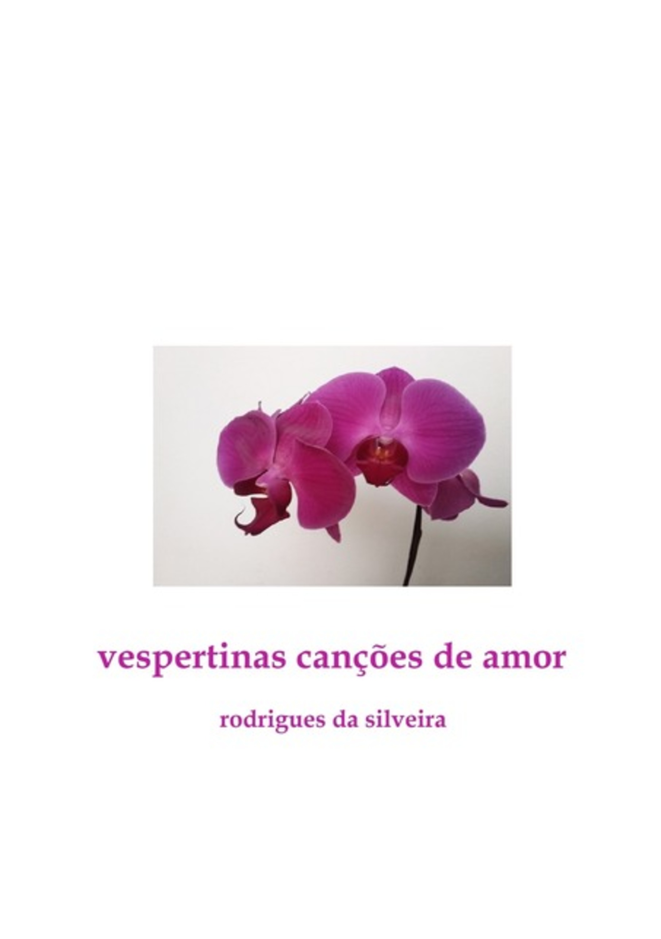 Vespertinas Canções De Amor