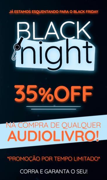 Black Nightna Tocalivros. Audiolivro com 35% OFF