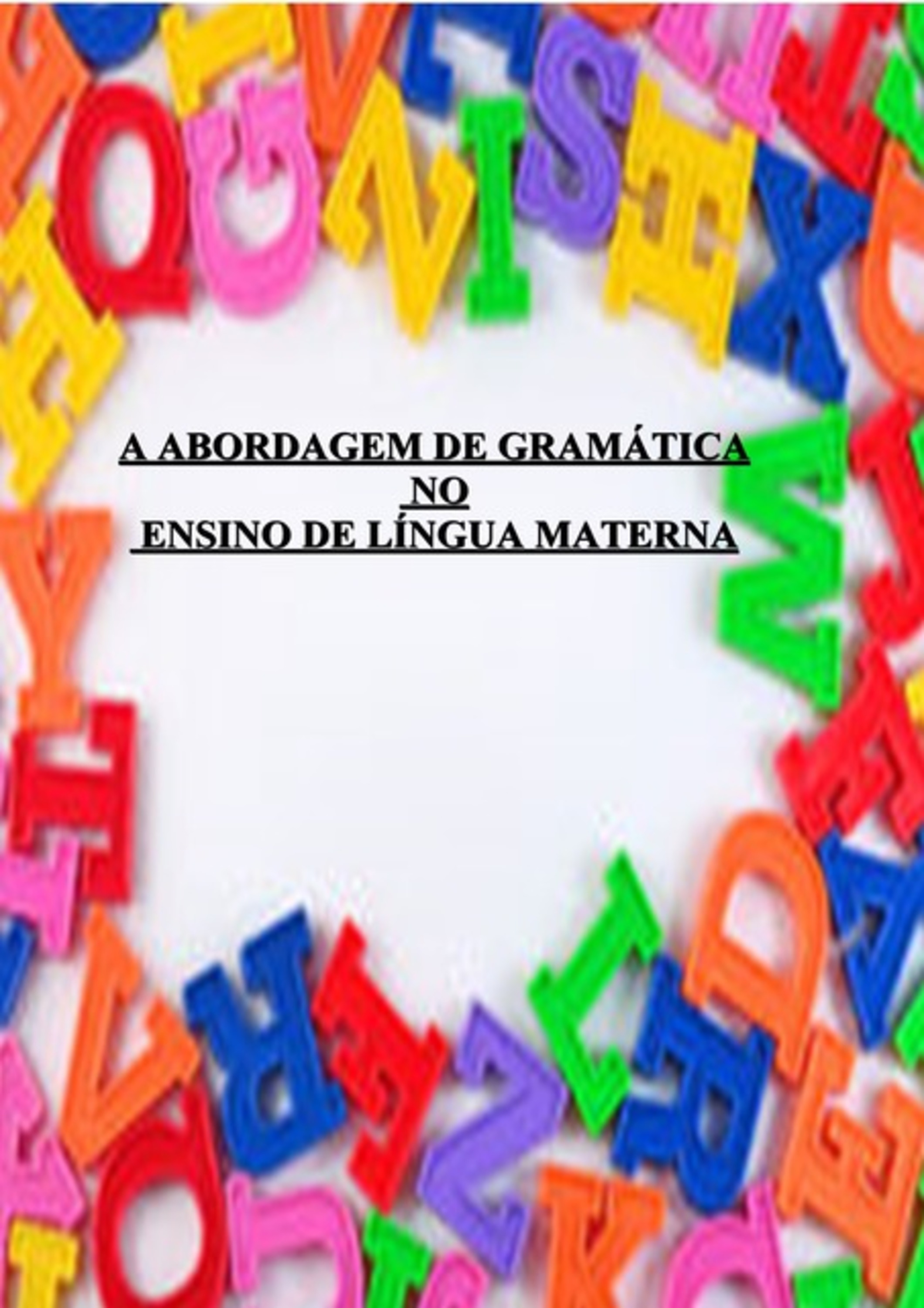 A Abordagem De Gramática