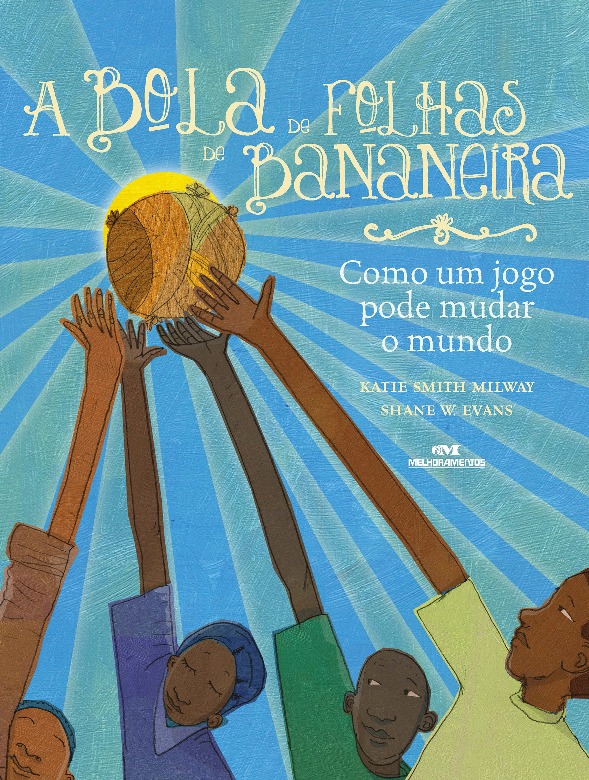 A bola de folhas de bananeira
