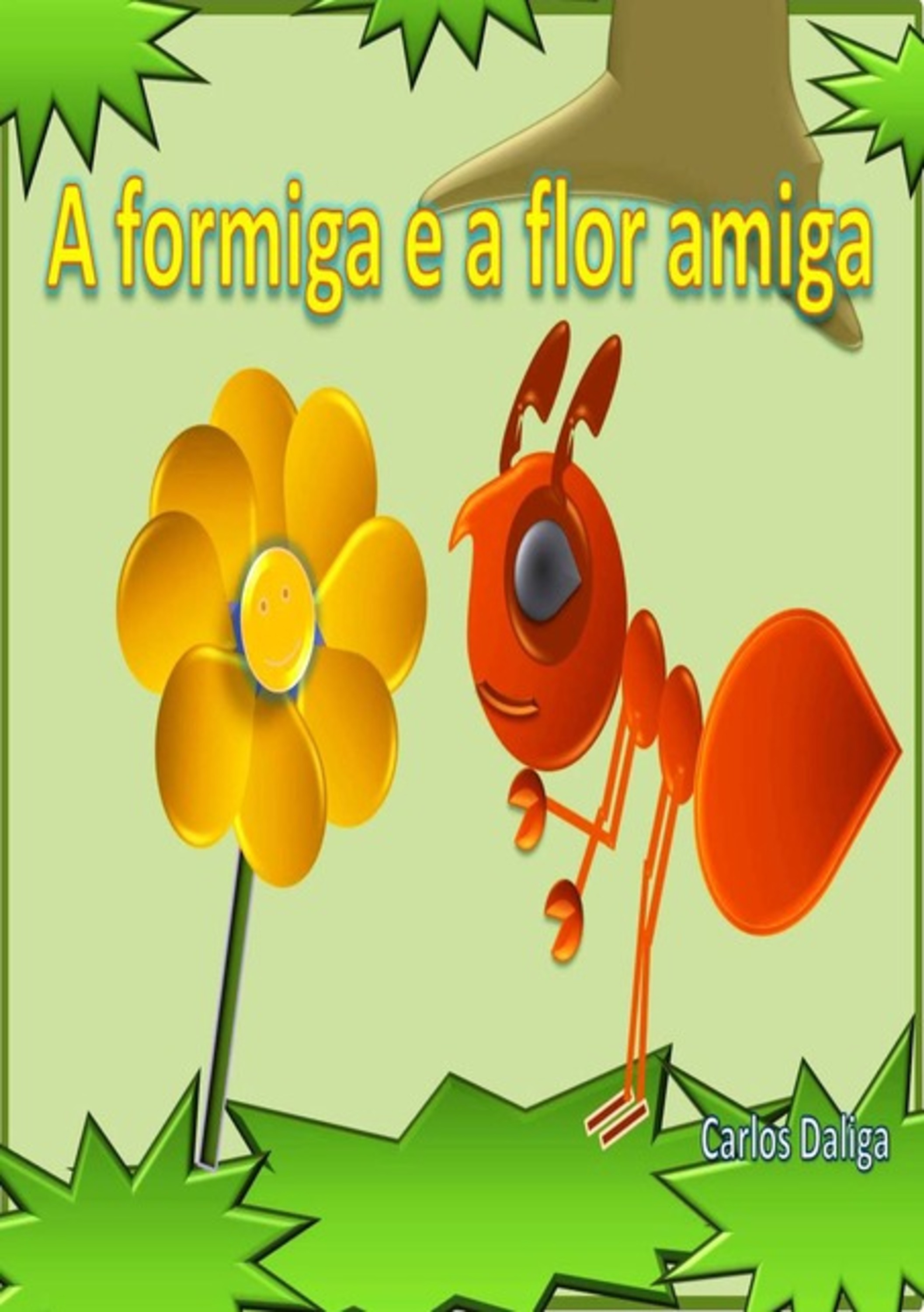 A Formiga E A Flor Amiga