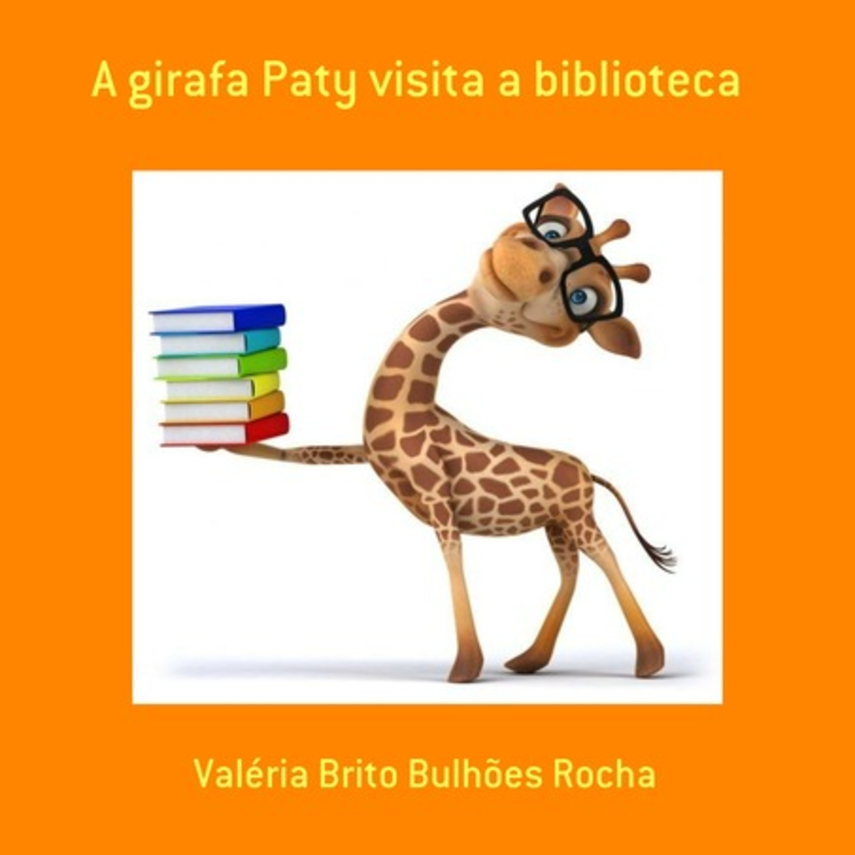 A Girafa Paty Visita A Biblioteca