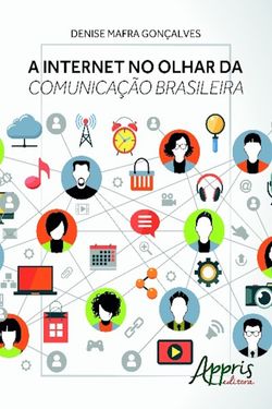 A internet no olhar da comunicação brasileira