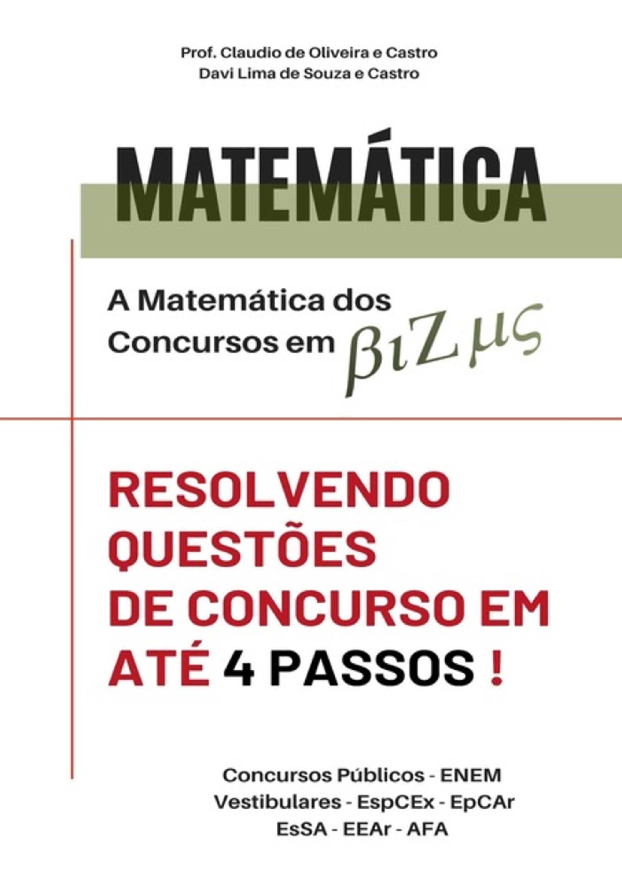 A Matemática Dos Concursos Em Bizus