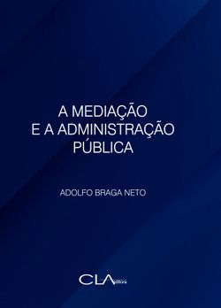 A Mediação e a Administração Pública