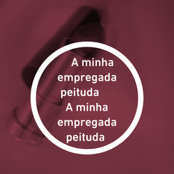 A minha empregada peituda 