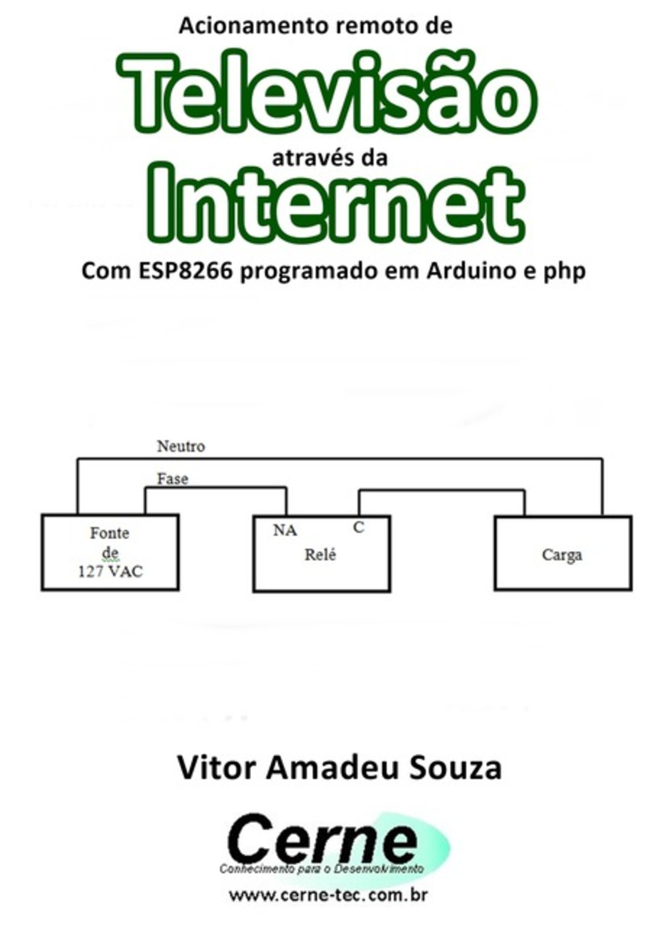 Acionamento Remoto De Televisão Através Da Internet Com Esp8266 Programado Em Arduino E Php