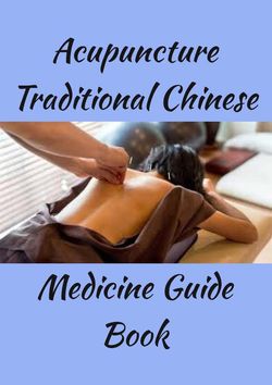 Acupuncture Traditional Chinese
