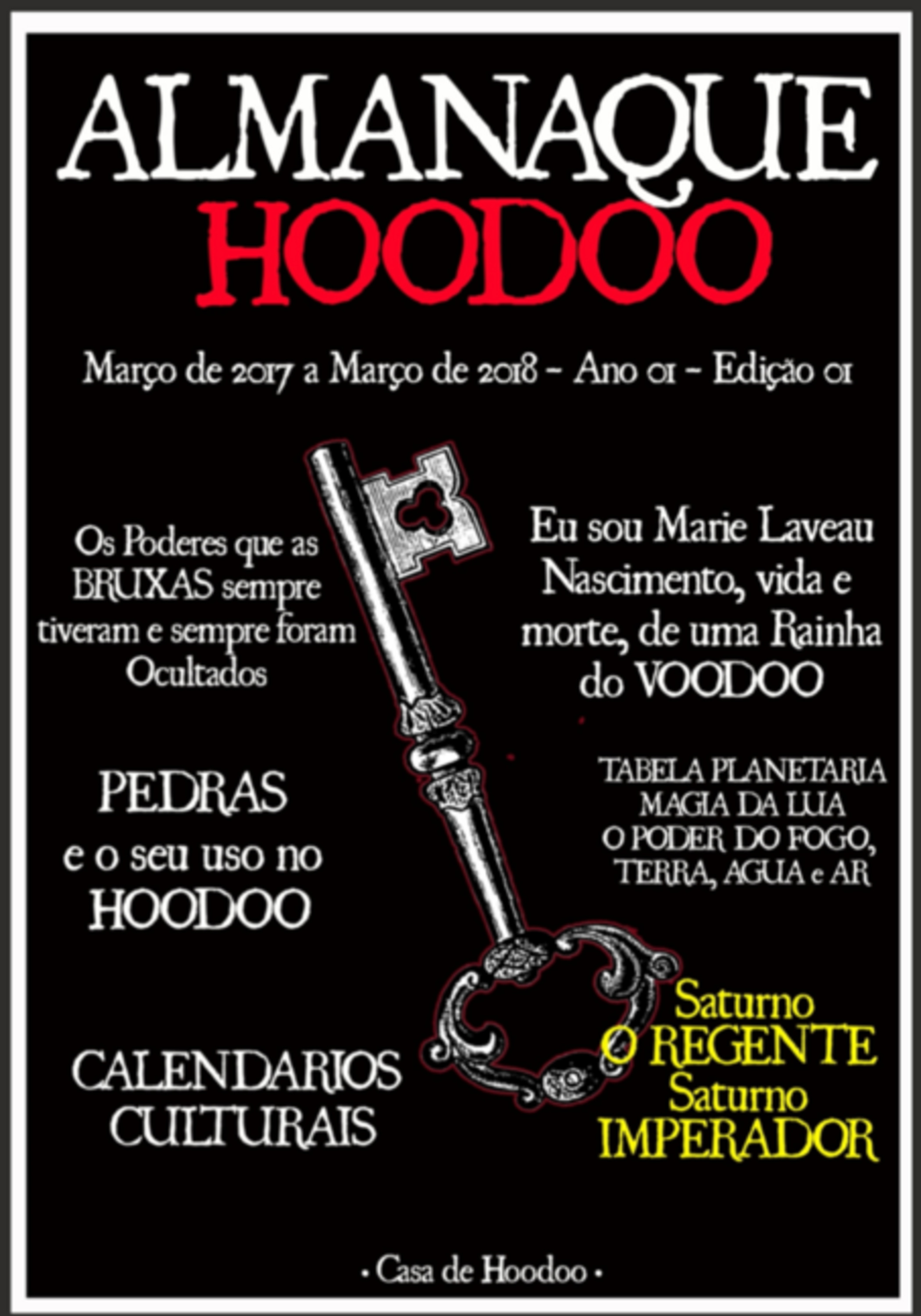 Almanaque De Hoodoo - Nº 1 / 2017