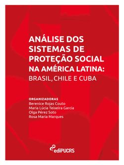 Análise dos sistemas de proteção social na América Latina: Brasil, Chile e Cuba
