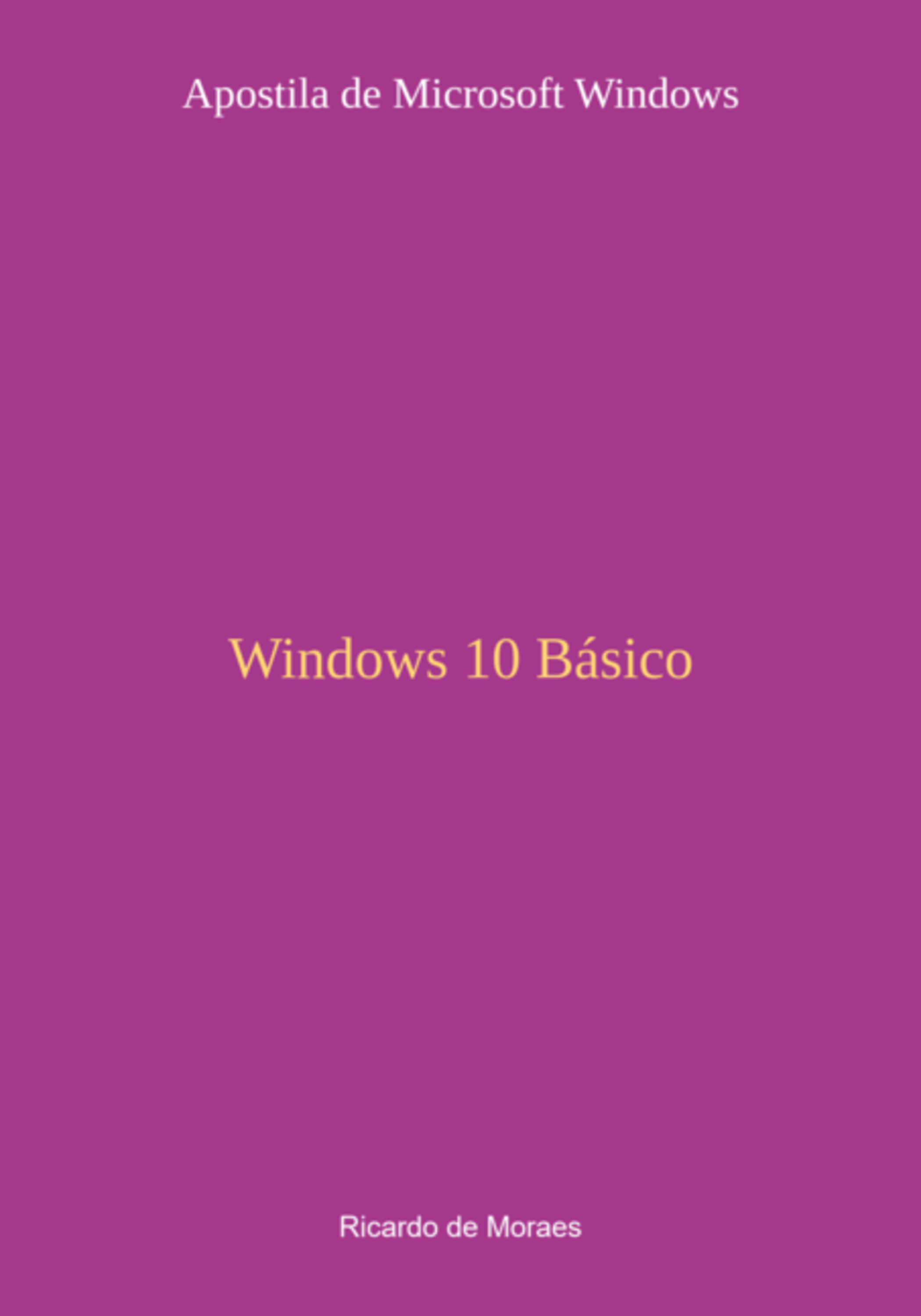 Apostila De Microsoft Windows