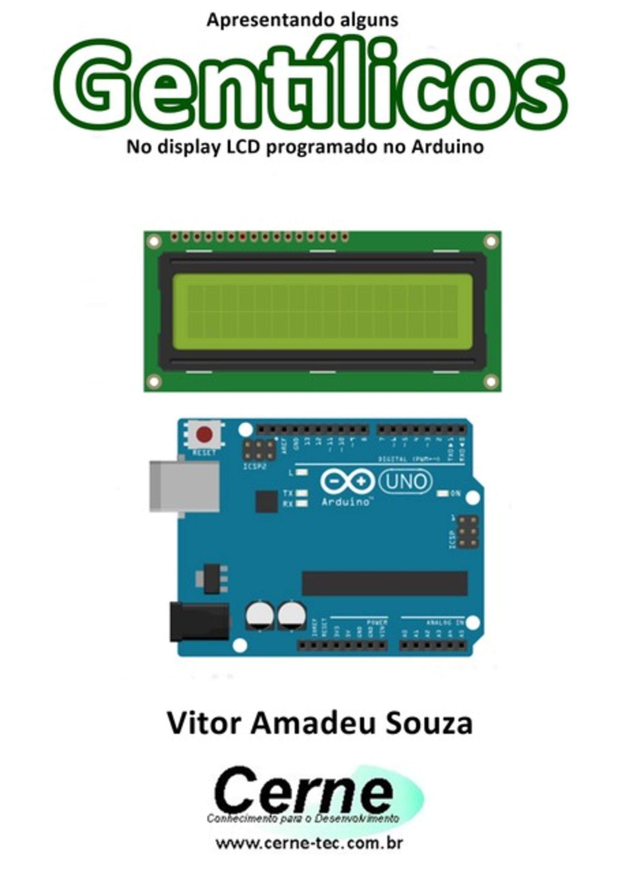 Apresentando Alguns Gentílicos No Display Lcd Programado No Arduino