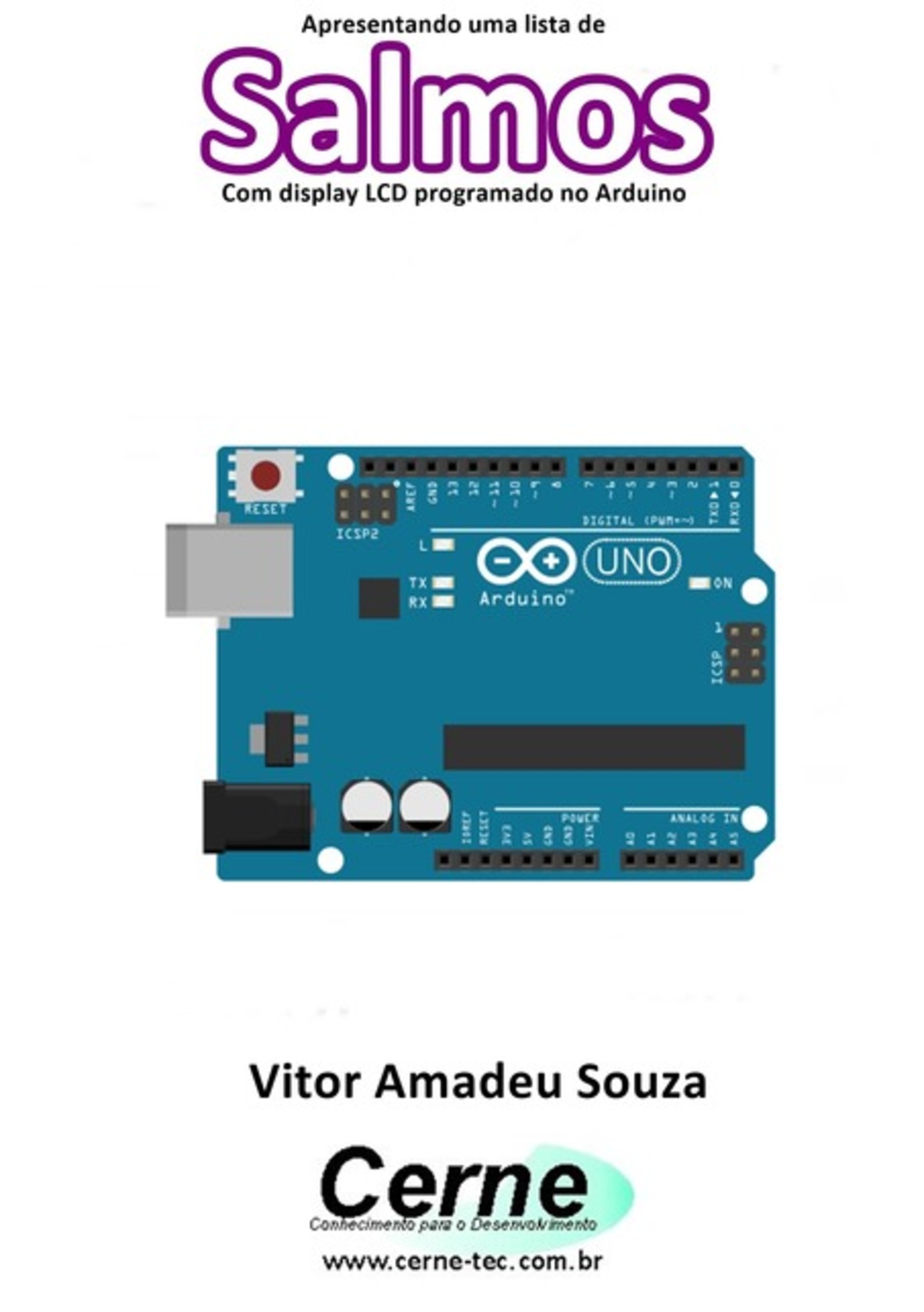 Apresentando Uma Lista De Salmos Com Display Lcd Programado No Arduino