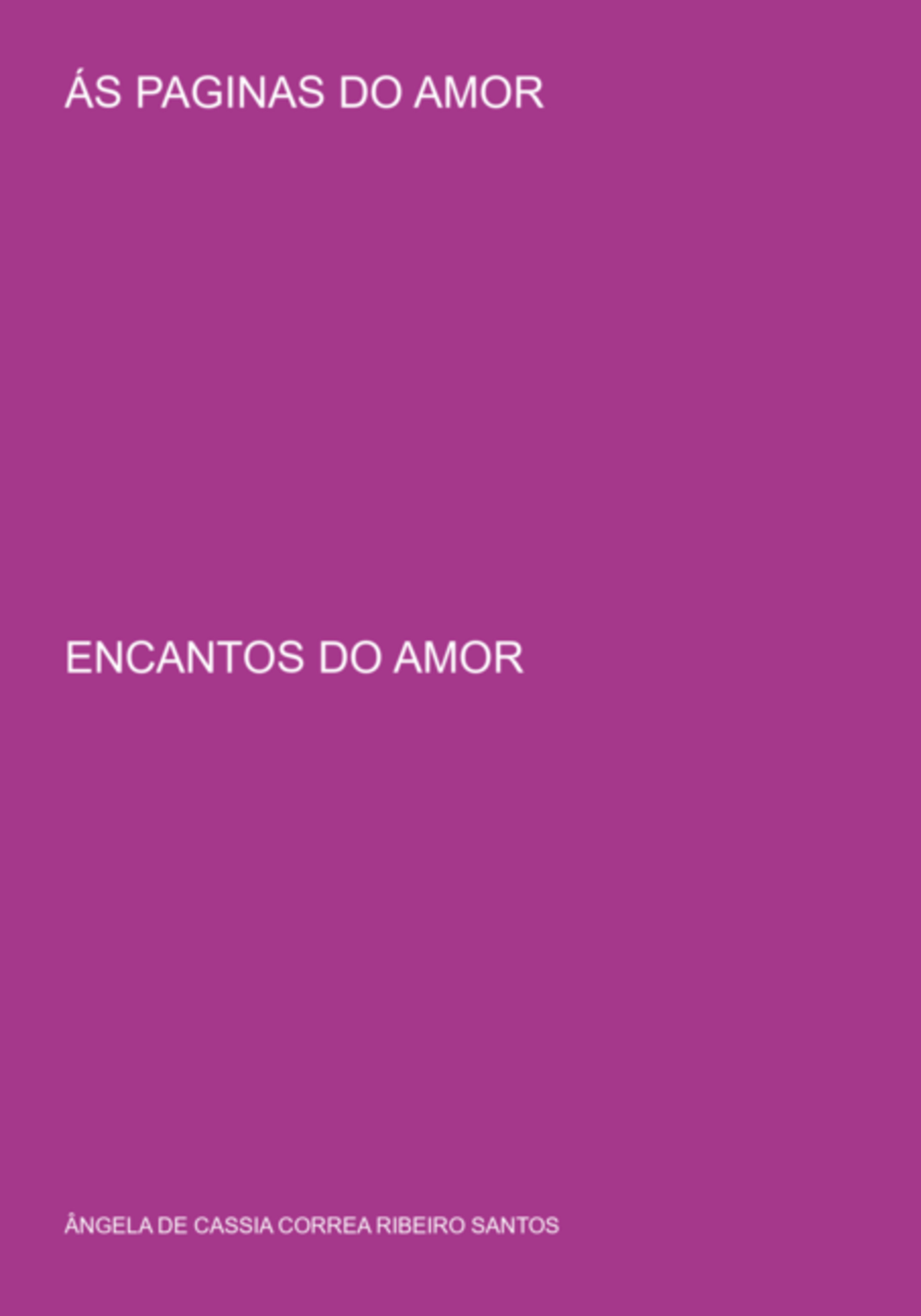 Ás Paginas Do Amor