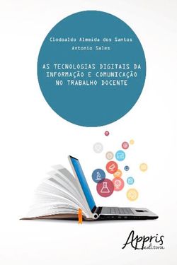 As tecnologias digitais da informação e comunicação no trabalho docente