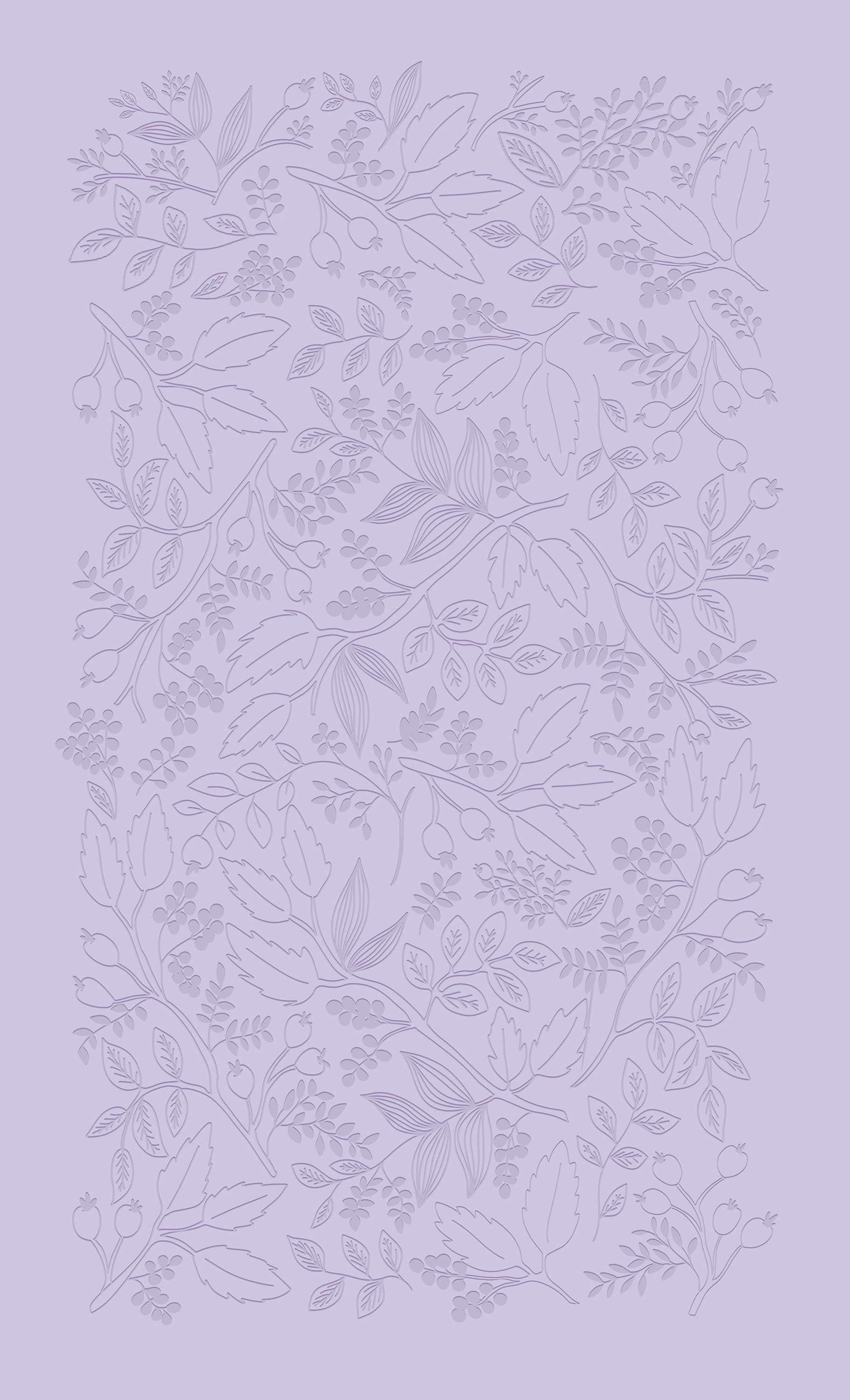 Bíblia Sagrada ACF Slim, Capa dura de luxo lavanda, Jardim, Leitura Perfeita