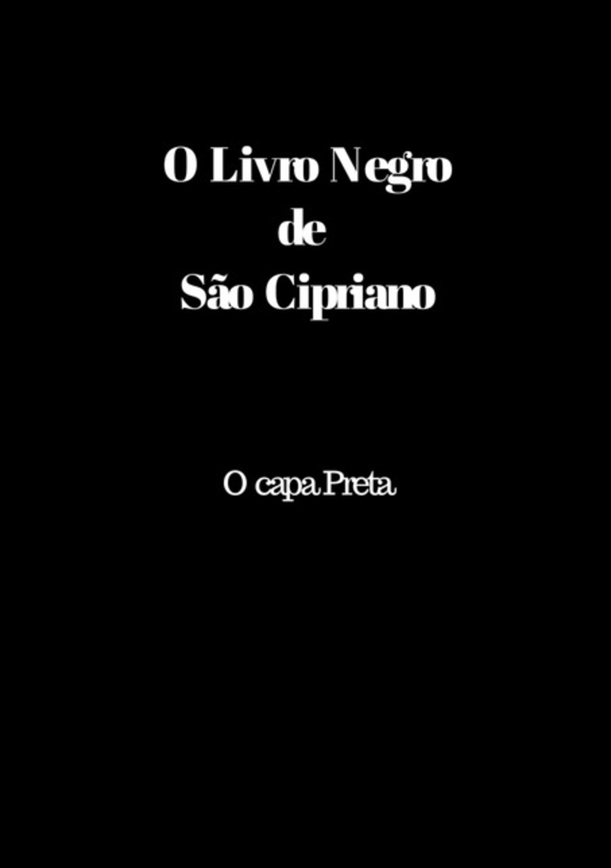 Capa Preta