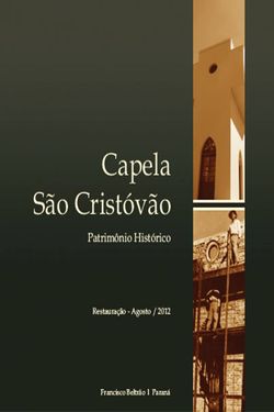 Capela São Cristóvão - Patrimônio HIstórico