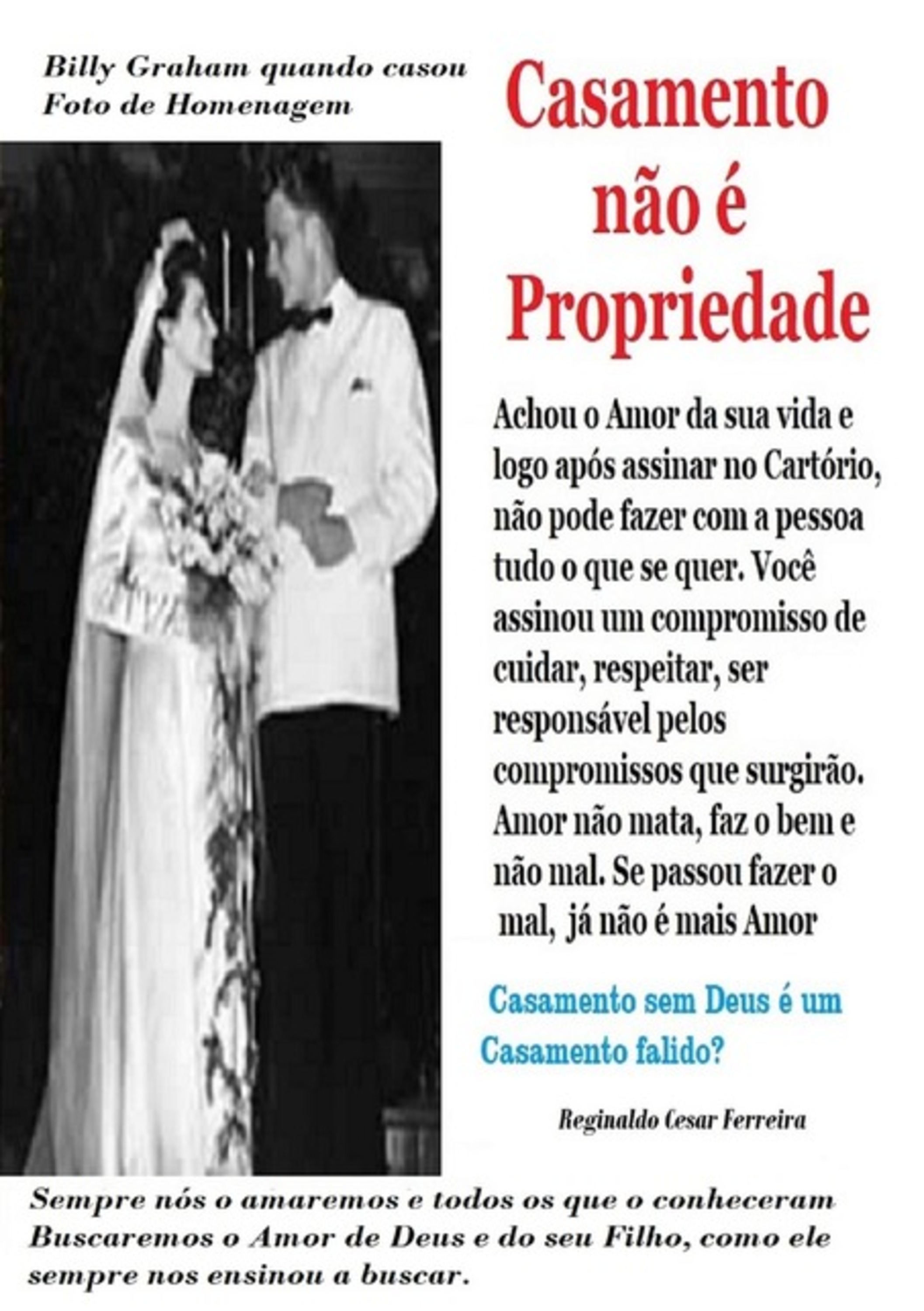 Casamento Não É Propriedade