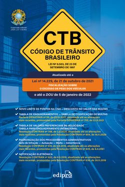 Código de Trânsito Brasileiro 2022