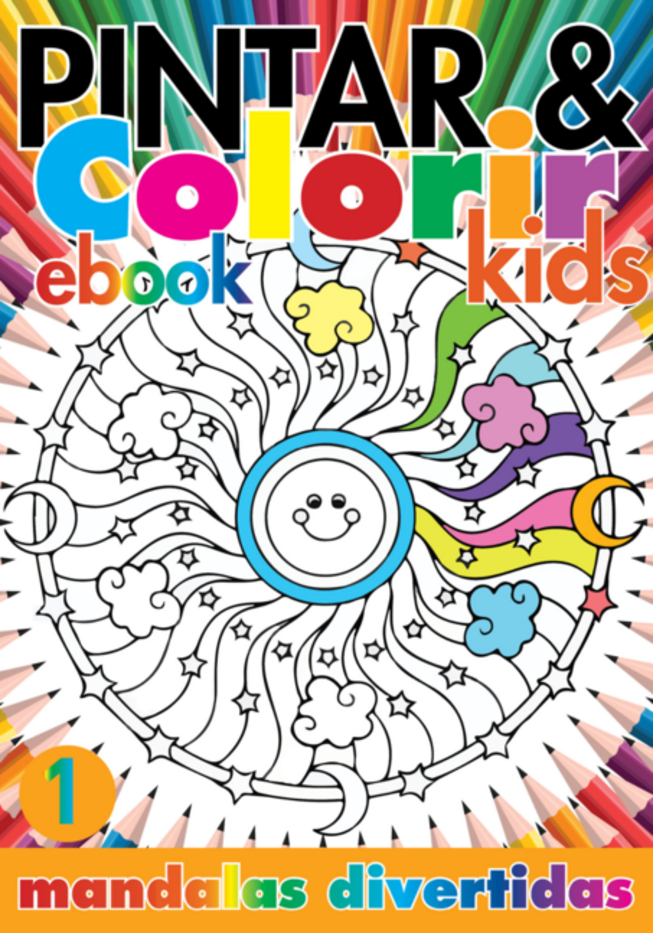 Coleção Pintar E Colorir Kids- Mandalas Divertidas Ed.01