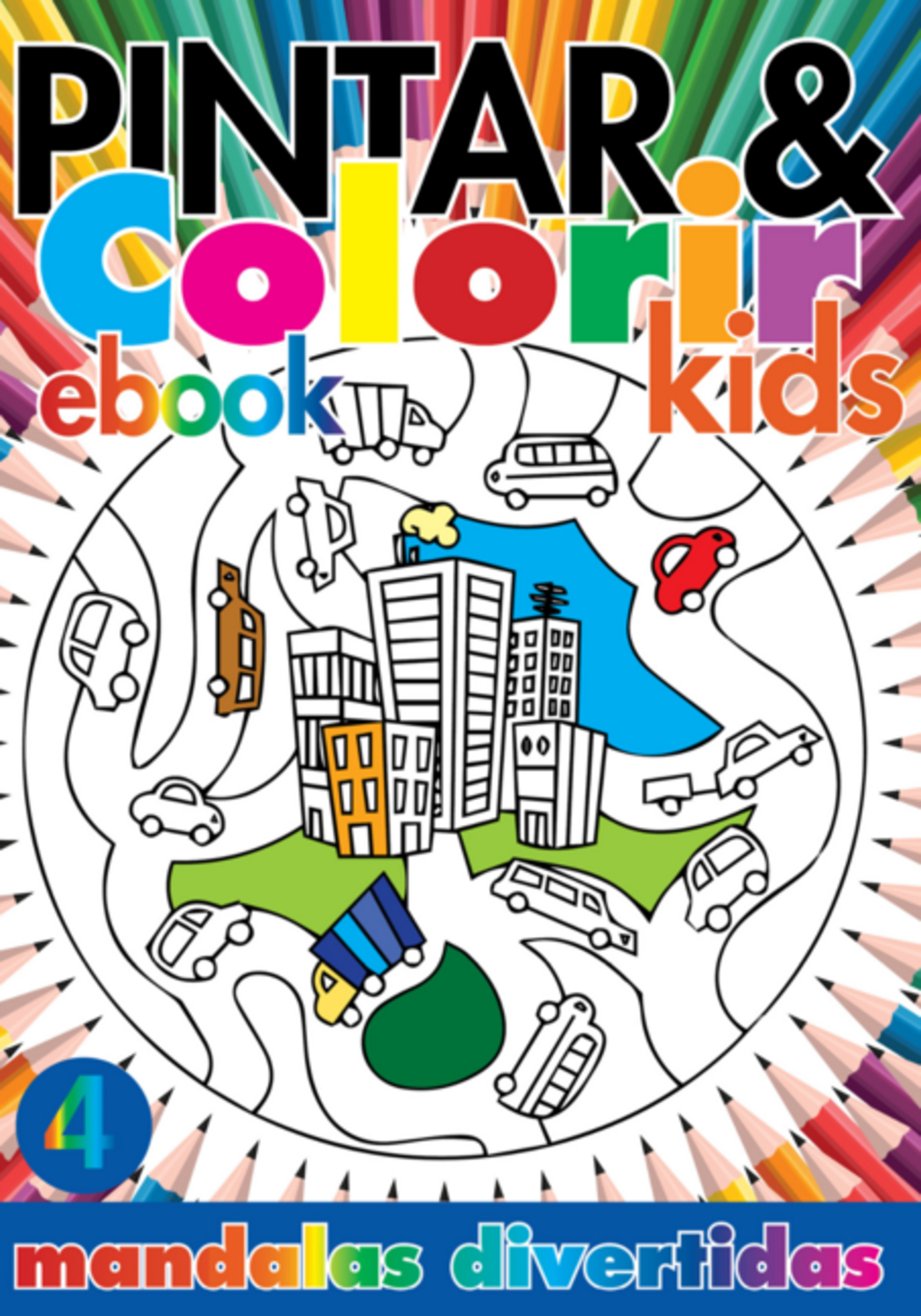 Coleção Pintar E Colorir Kids- Mix Ed.04