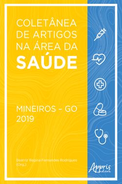 Coletânea de Artigos na Área da Saúde Mineiros – GO: 2019