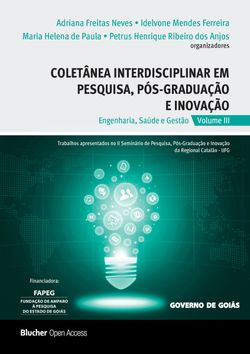 Coletânea Interdisciplinar em Pesquisa, Pós-Graduação e Inovação - vol. 3