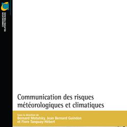 Communication des risques météorologiques et climatiques