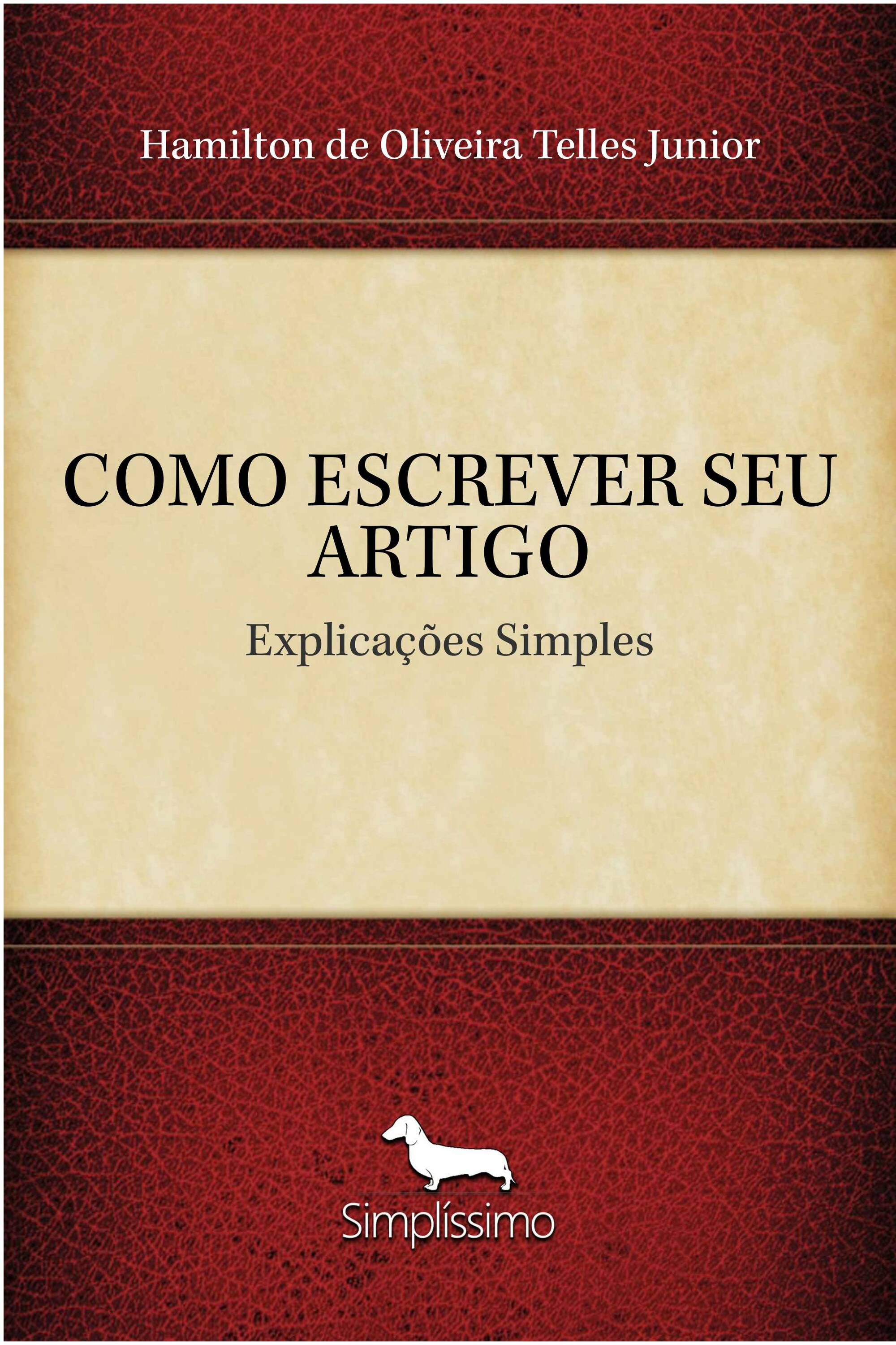 COMO ESCREVER SEU ARTIGO