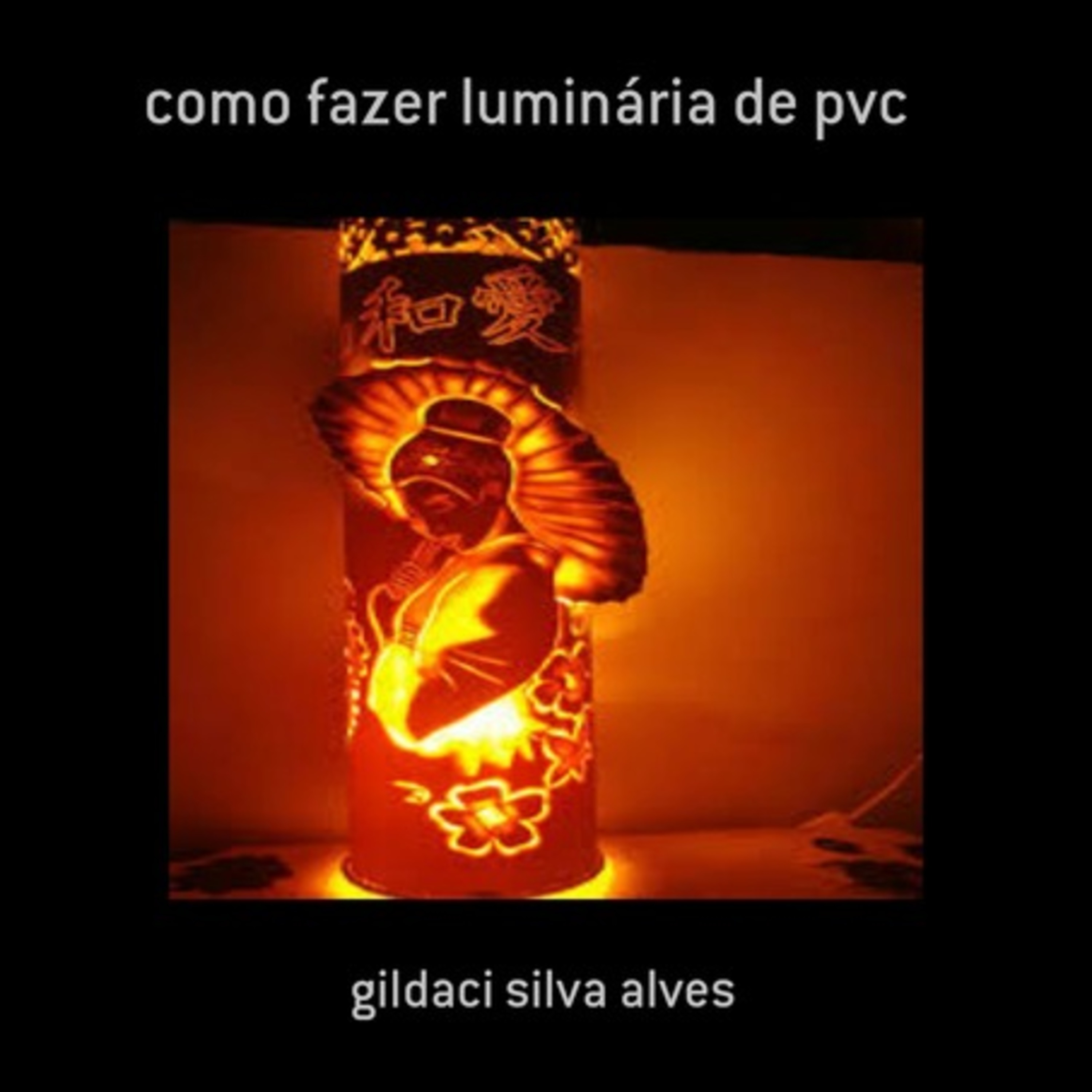 Como Fazer Luminária De Pvc