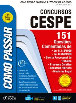Como passar em concursos CESPE: 151 questões comentadas