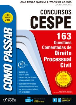 Como passar em concursos CESPE: direito processual civil
