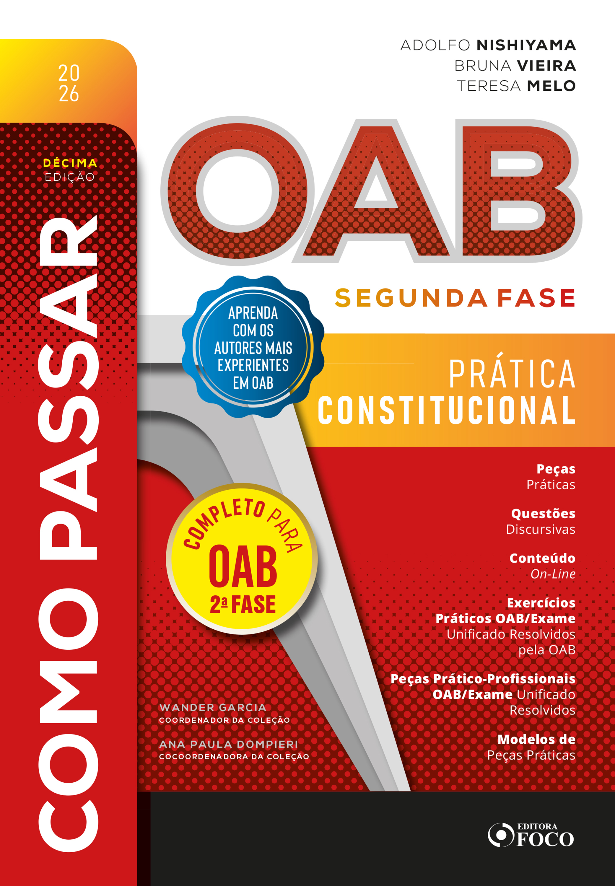 Como Passar na OAB - 2ª Fase : Prática Constitucional - 10ª Ed - 2026