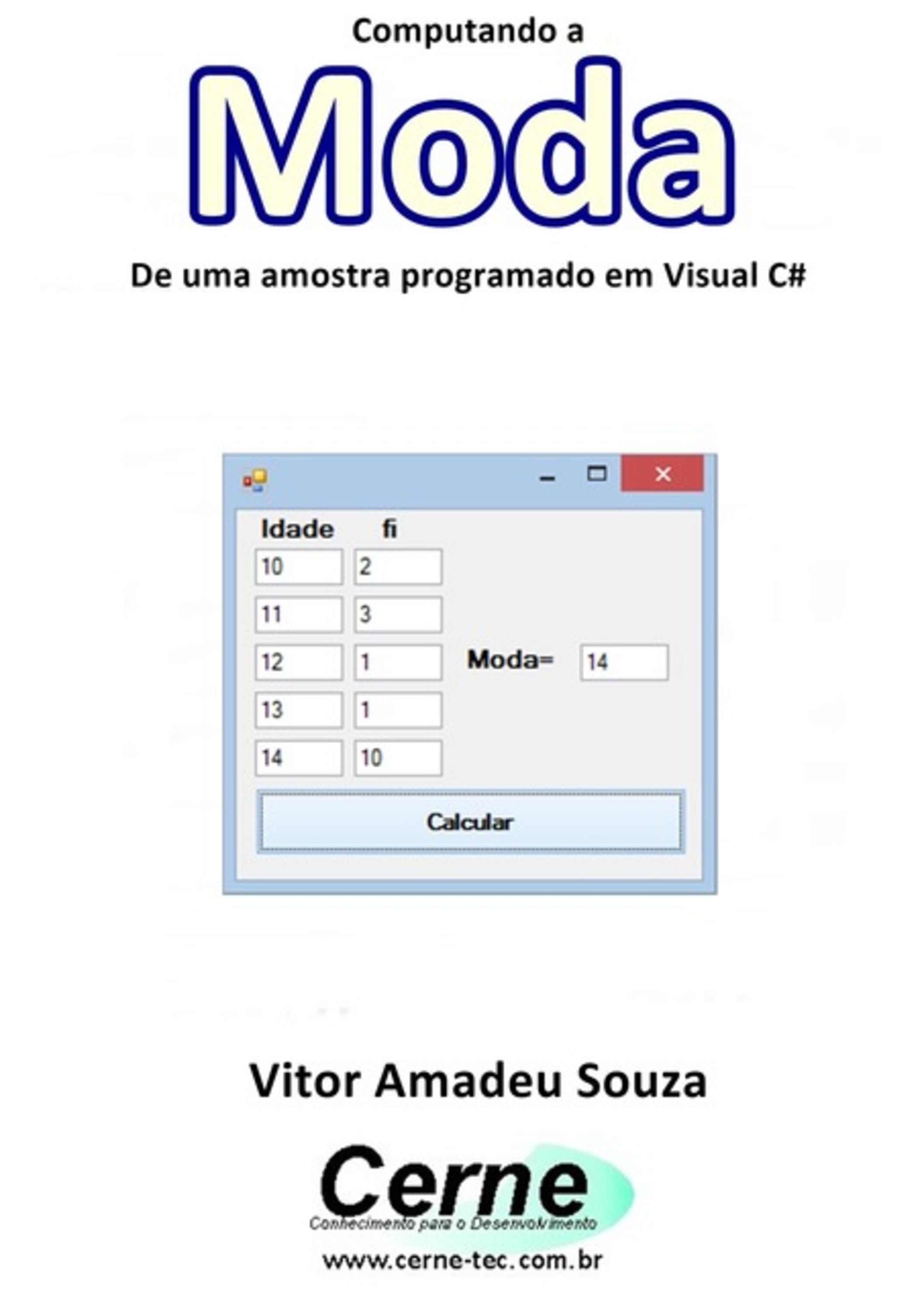 Computando A Moda De Uma Amostra Programado Em Visual C#