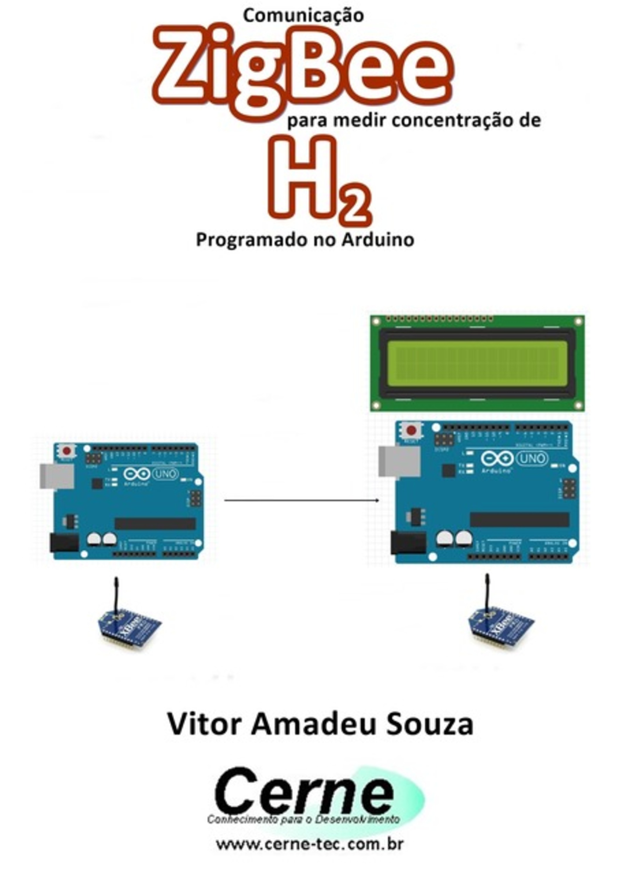 Comunicação Zigbee Para Medir Concentração De H2 Programado No Arduino