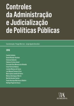 Controles da administração e judicialização de políticas públicas