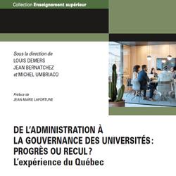 De l'administration à la gouvernance des universités: progrès ou recul?