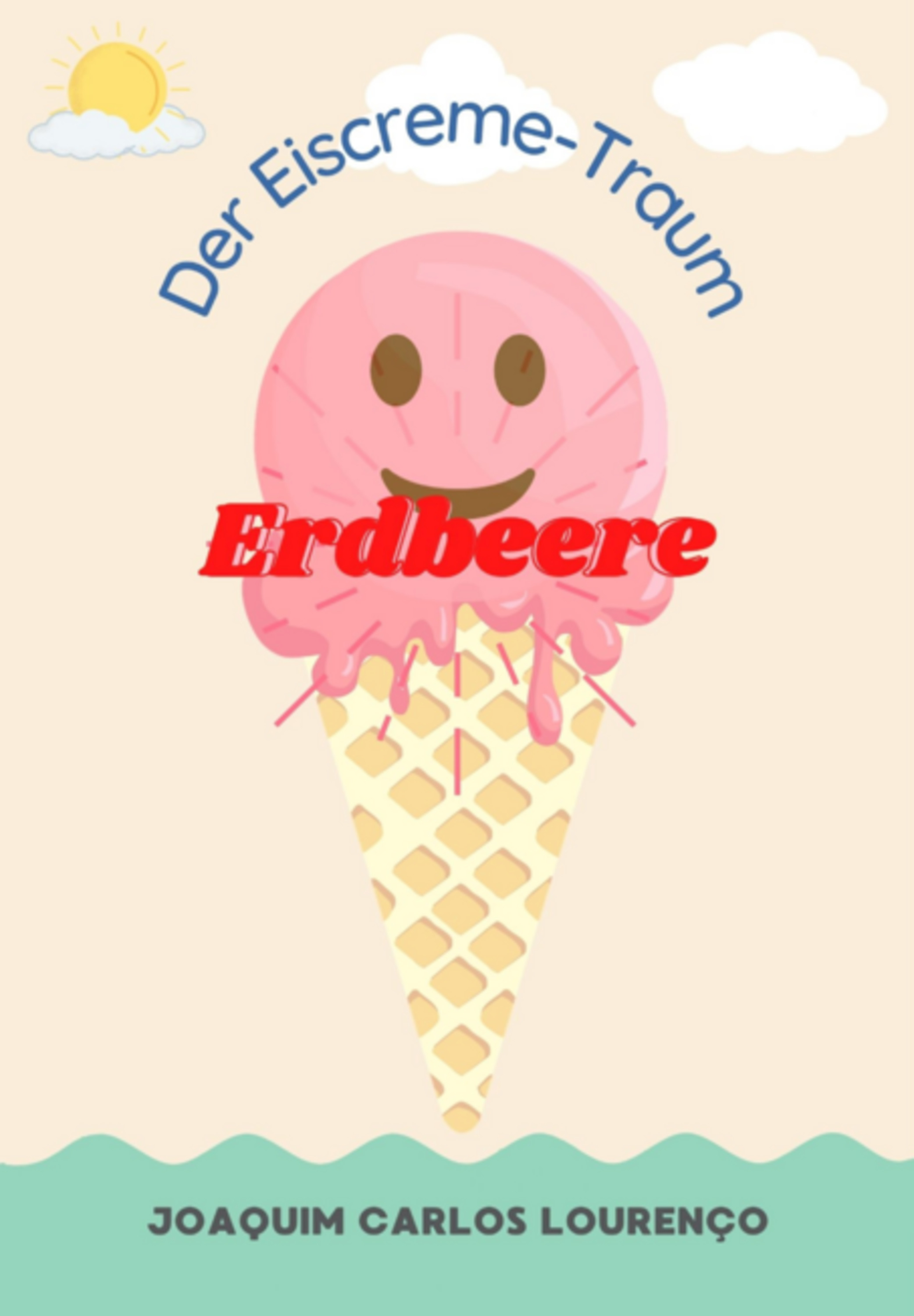 Der Erdbeere Eiscreme-traum