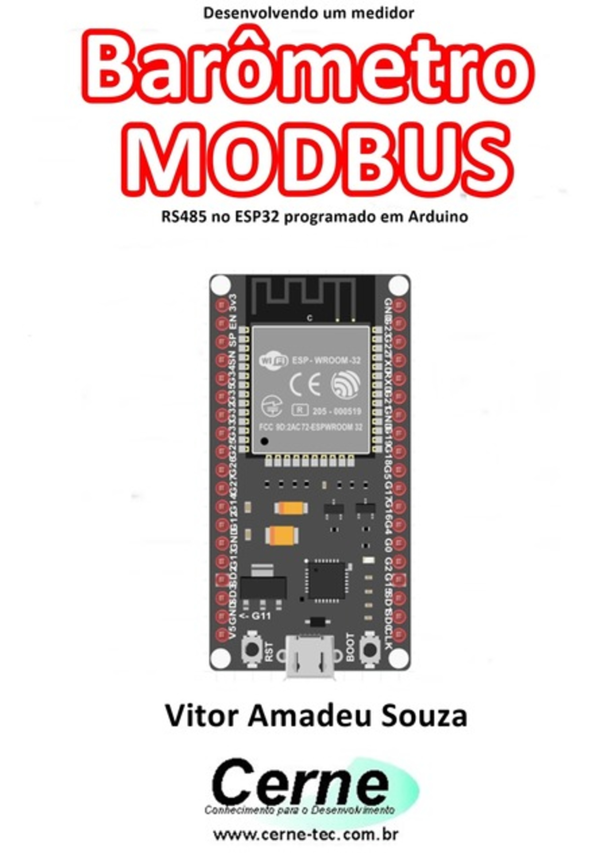 Desenvolvendo Um Medidor Barômetro Modbus Rs485 No Esp32 Programado Em Arduino