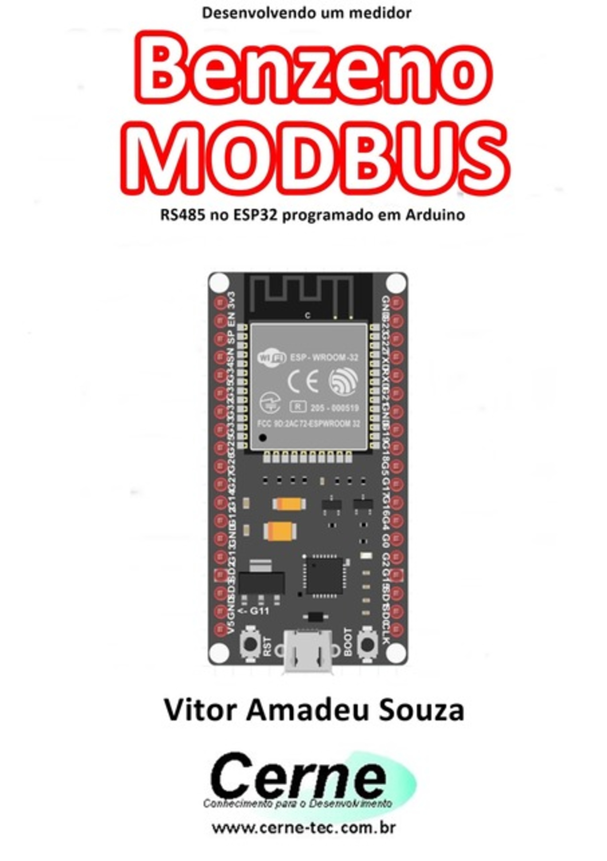 Desenvolvendo Um Medidor Benzeno Modbus Rs485 No Esp32 Programado Em Arduino