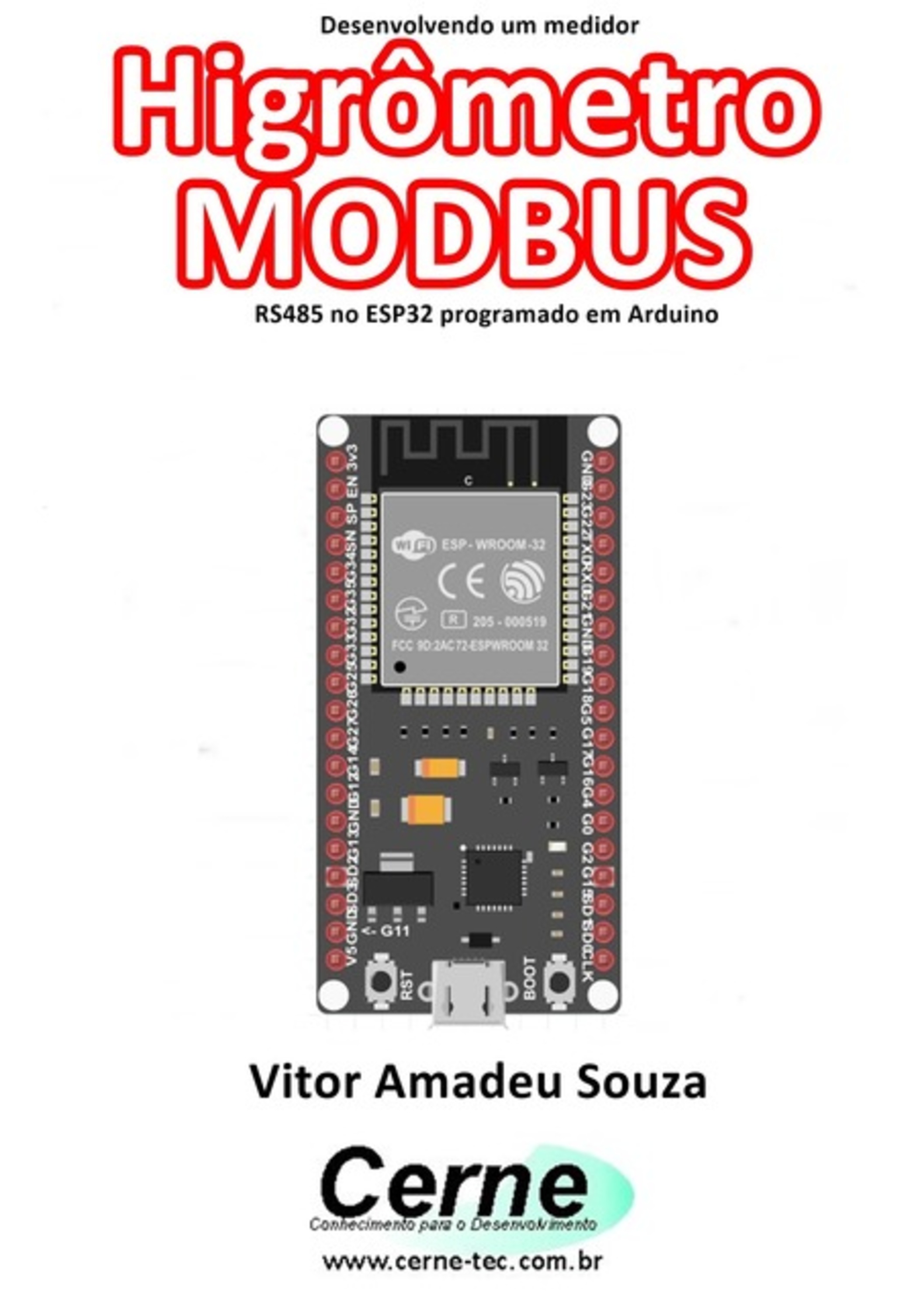 Desenvolvendo Um Medidor Higrômetro Modbus Rs485 No Esp32 Programado Em Arduino