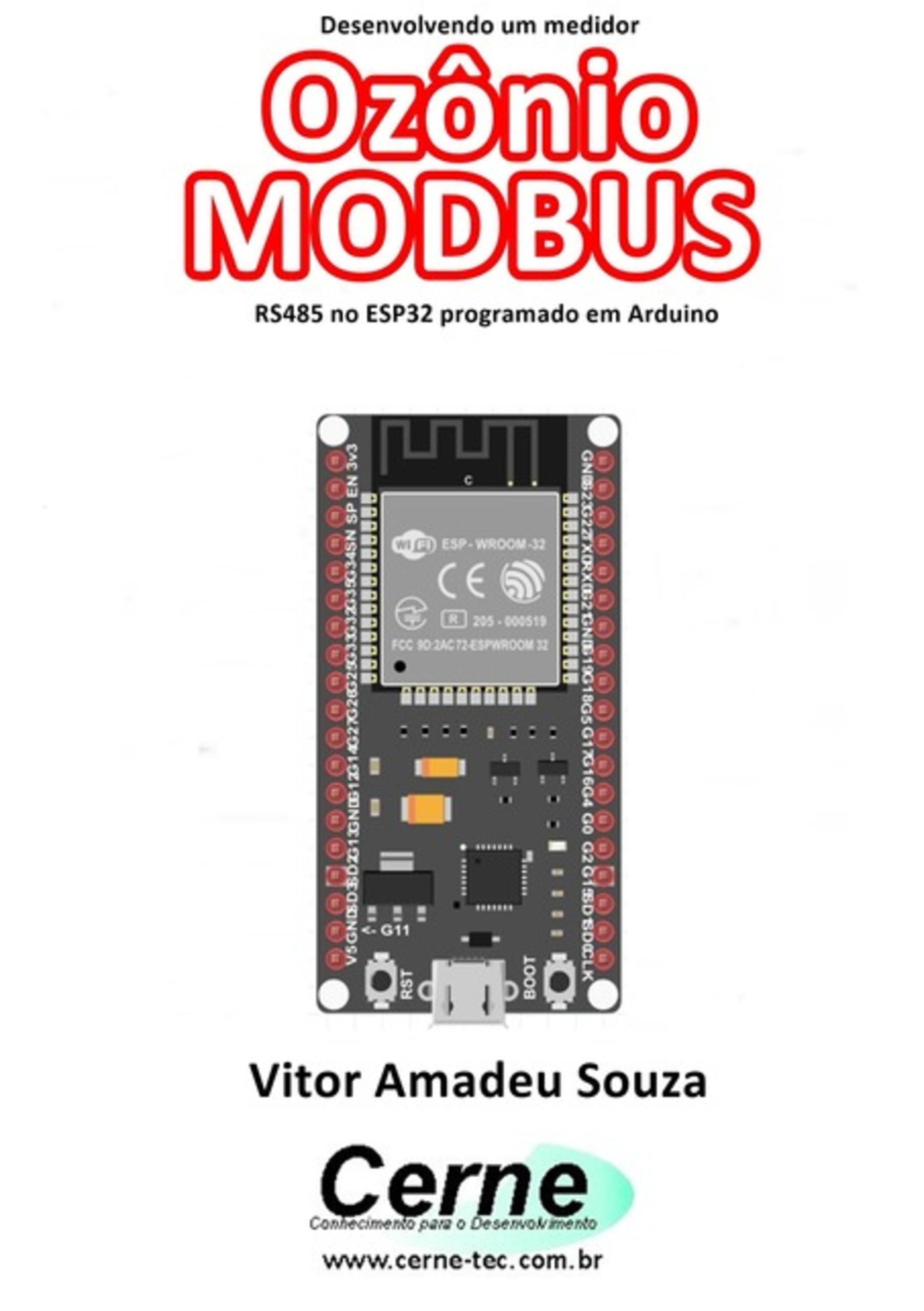 Desenvolvendo Um Medidor Ozônio Modbus Rs485 No Esp32 Programado Em Arduino