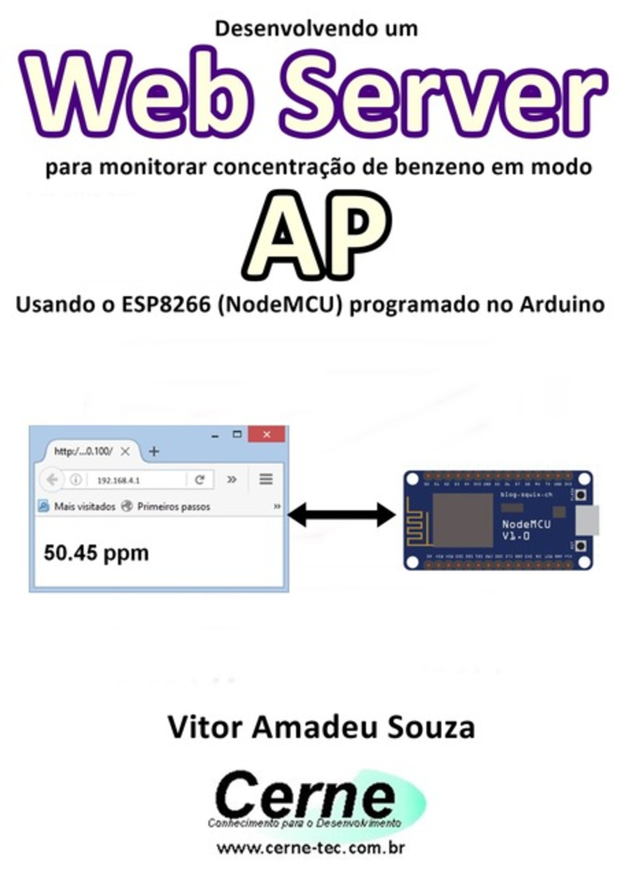 Desenvolvendo Um Web Server Para Monitorar Concentração De Benzeno Em Modo Ap Usando O Esp8266 (nodemcu) Programado No Arduino