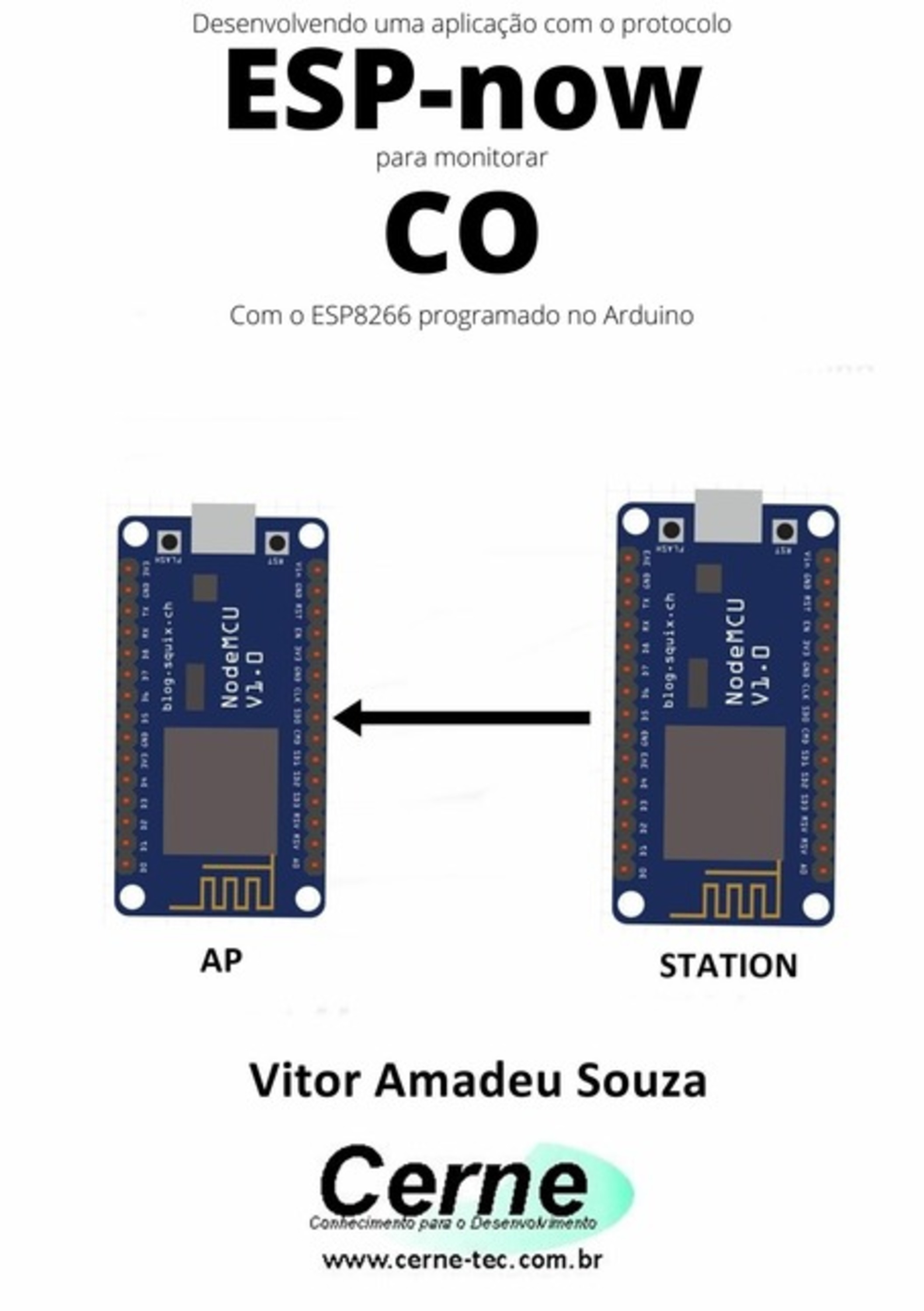 Desenvolvendo Uma Aplicação Com O Protocolo Esp-now Para Monitorar Co Com O Esp8266 Programado No Arduino